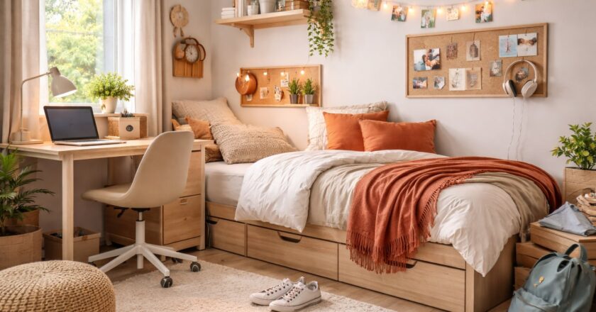 Kleine tienerkamer inrichten met slimme keuzes en eigen karakter