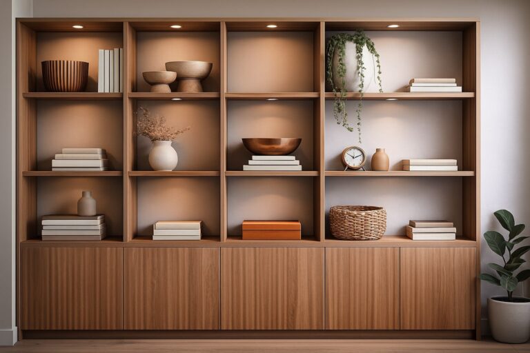 vakkenkast inrichten, vakkenkast