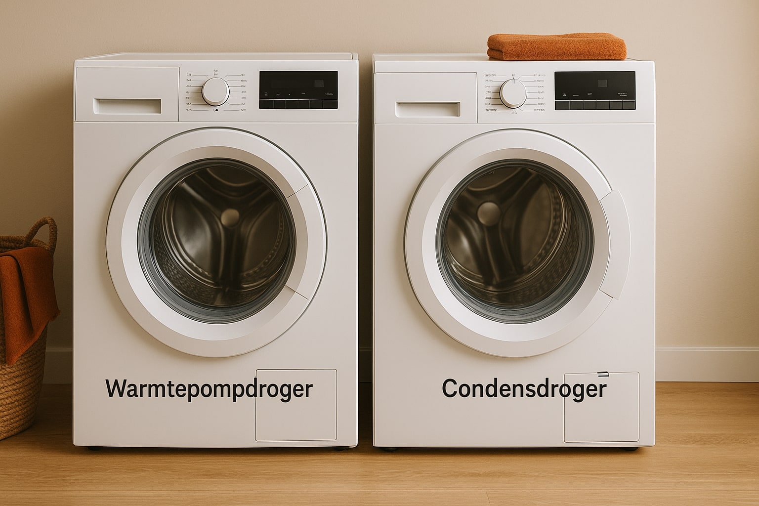 verschil tussen een warmtepompdroger en condensdroger, warmtepompdroger, condensdroger