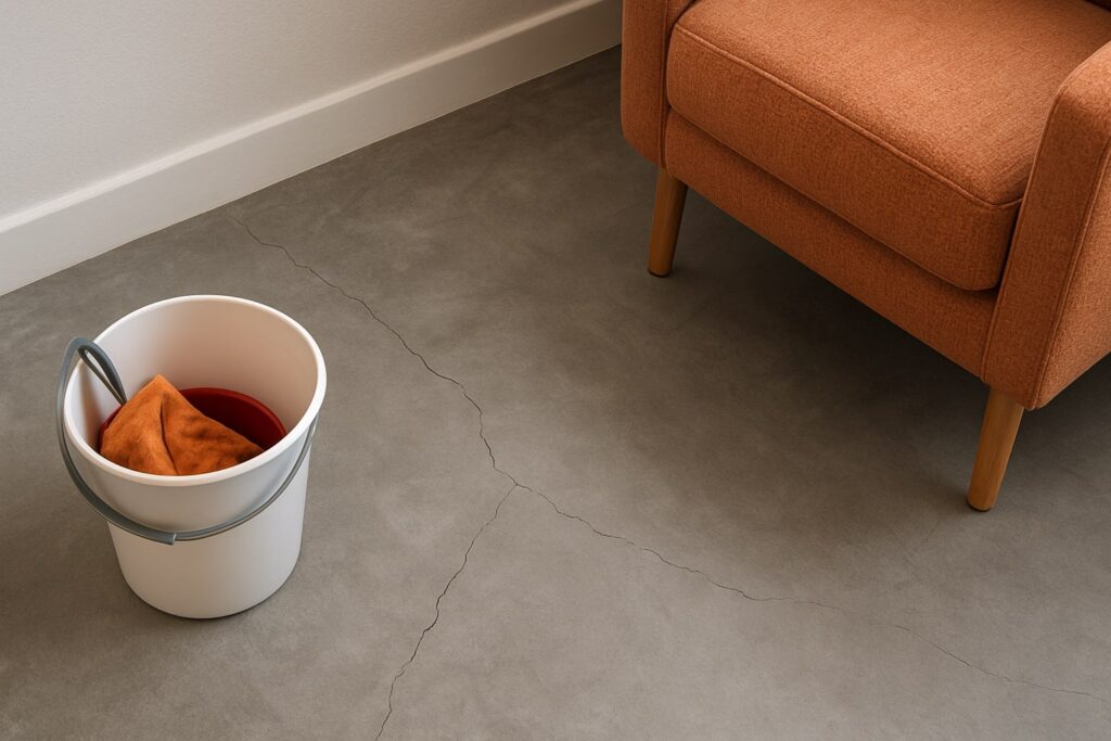 nadelen van een troffelvloer, troffelvloer