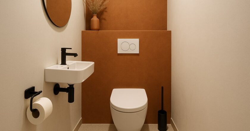 Inspiratie voor een kleine wc die stijlvol én praktisch aanvoelt