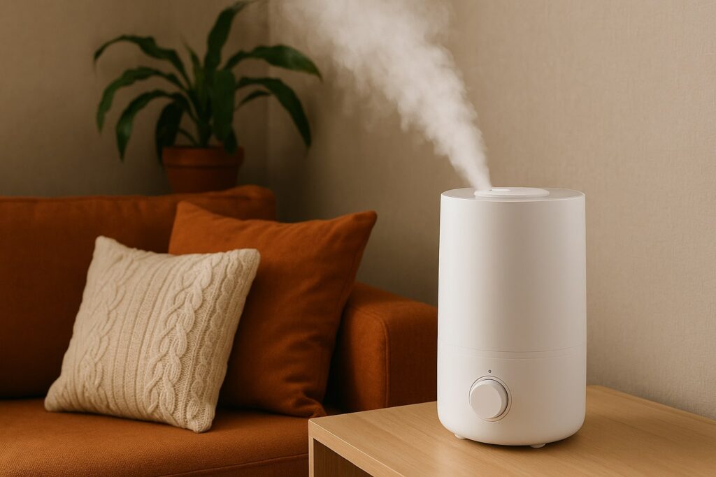 droge lucht in huis oplossen, droge lucht