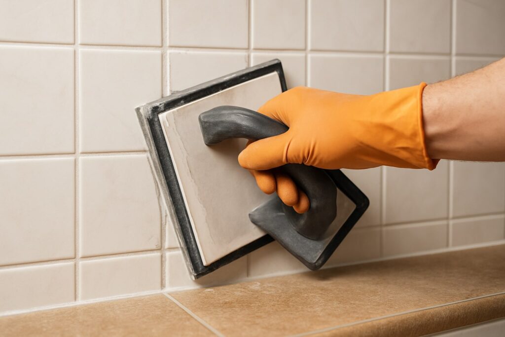 badkamer opnieuw voegen