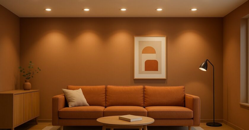 Slimme verdeling van spotjes in de woonkamer voor stijl, sfeer en functionaliteit