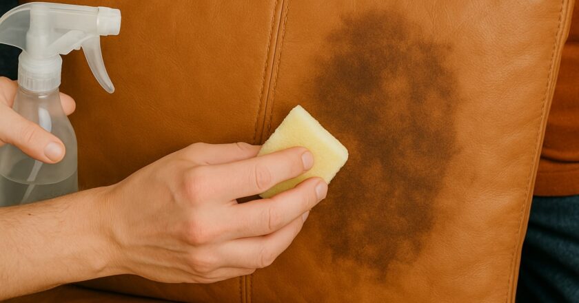 Effectieve manieren om oude vlekken uit leer te verwijderen zonder het materiaal te beschadigen