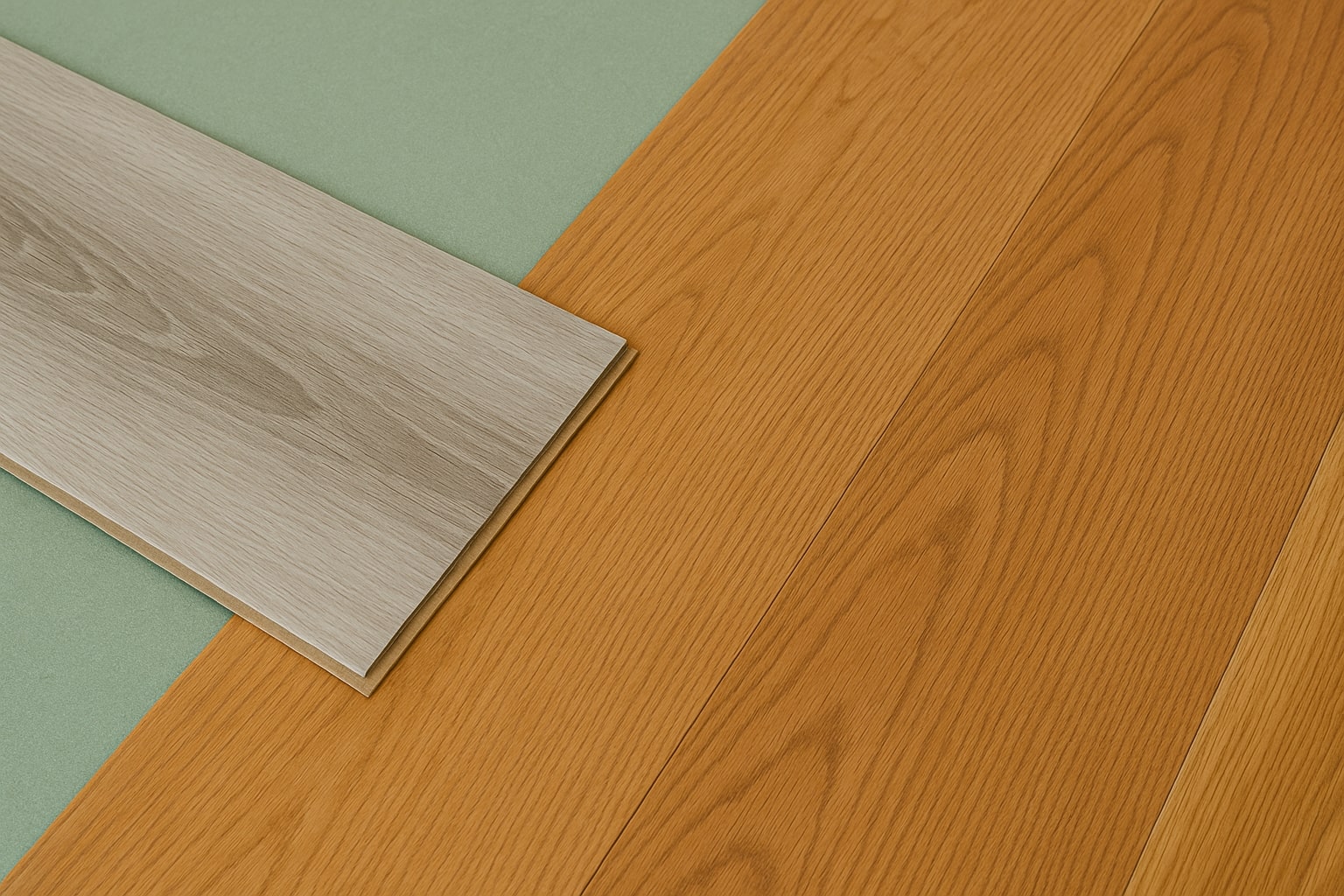 pvc of houten vloer, pvc, houten vloer