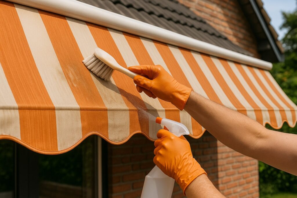 zonwering schoonmaken, zonwering