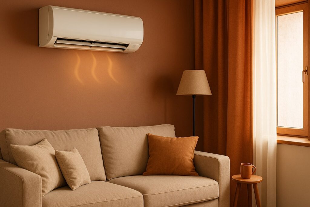 tips om te verwarmen met airco, verwarmen met airco