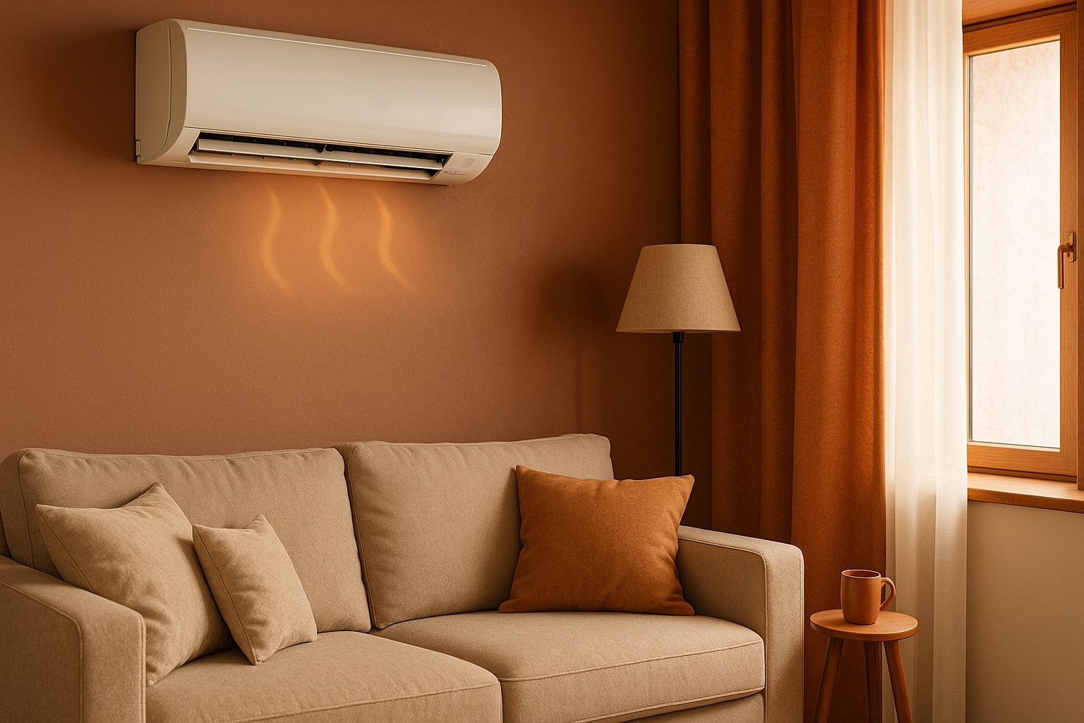 tips om te verwarmen met airco, verwarmen met airco