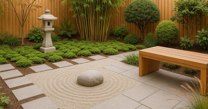 Een japandi tuin creëren die rust uitstraalt en toch praktisch blijft