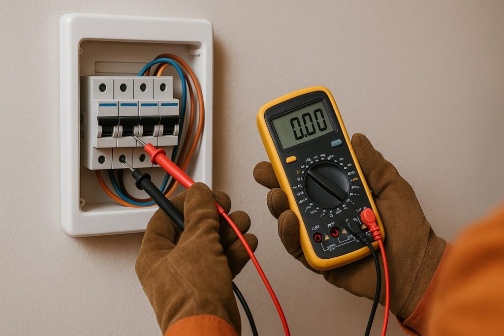 kortsluiting opsporen, kortsluiting