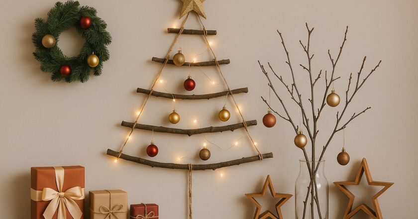 Kerstversiering zonder kerstboom voor een sfeervol huis vol creativiteit