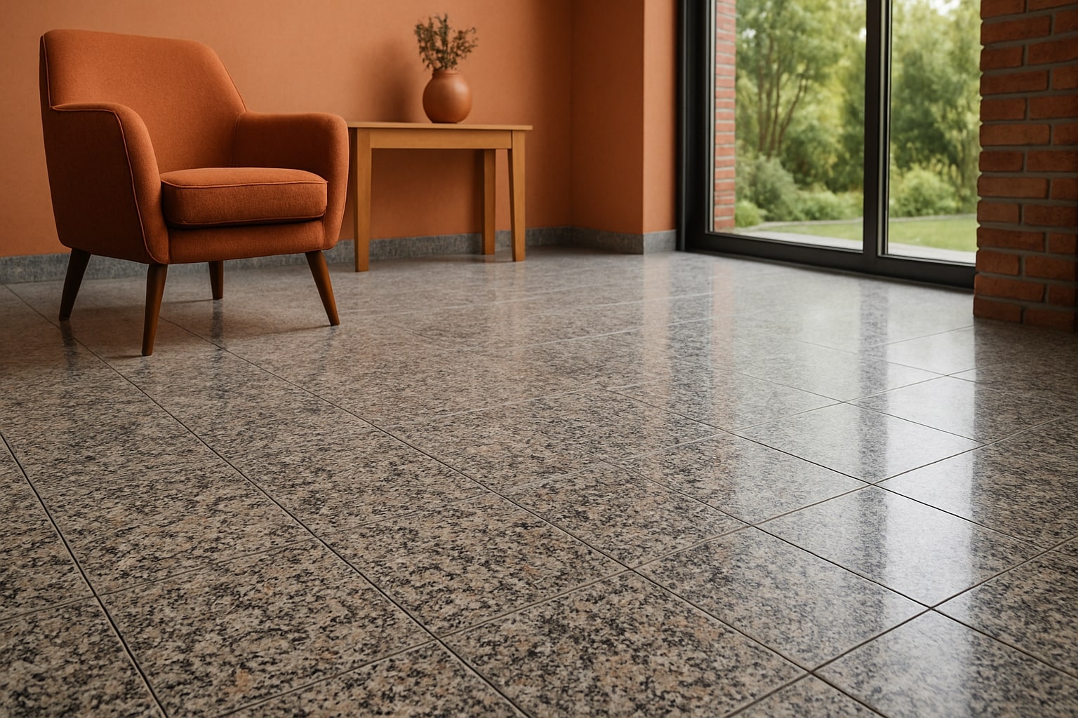 granieten vloer, graniet