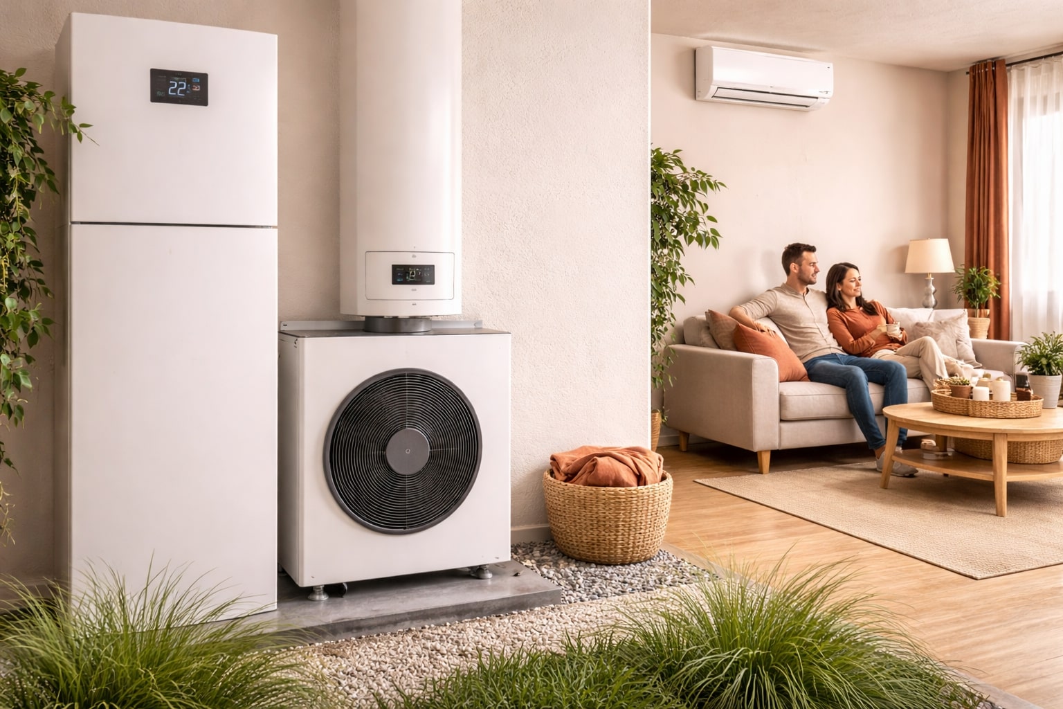 warmtepomp zonder vloerverwarming