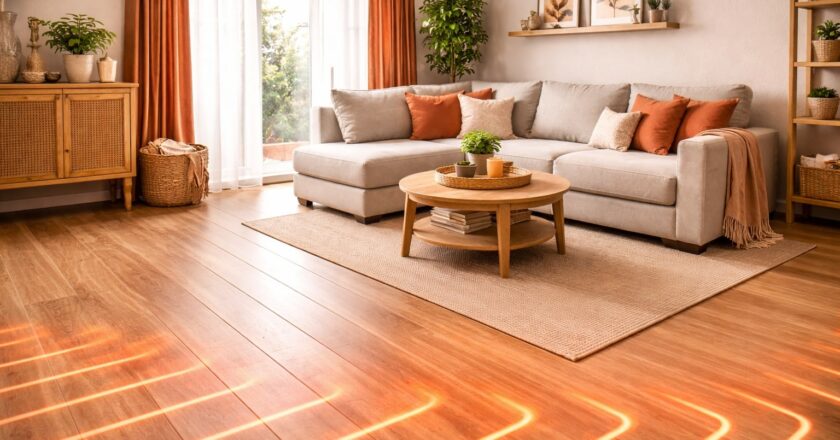 Beste vloer voor vloerverwarming kiezen zonder comfortverlies