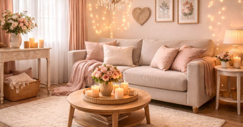 Romantische woonstijl die warmte en zachtheid in huis brengt