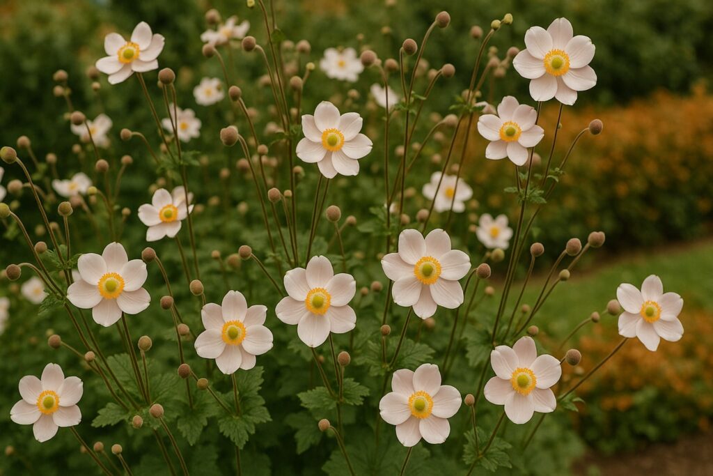 woekeren van herfstanemoon, herfstanemoon