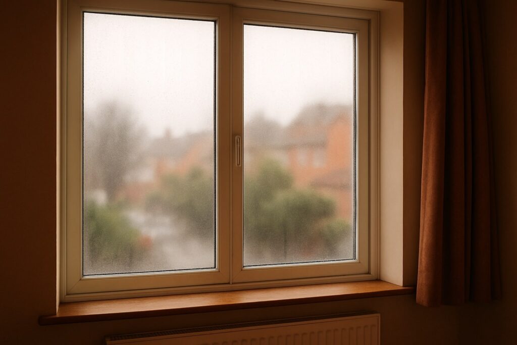 ramen beslaan in huis, ramen beslaan