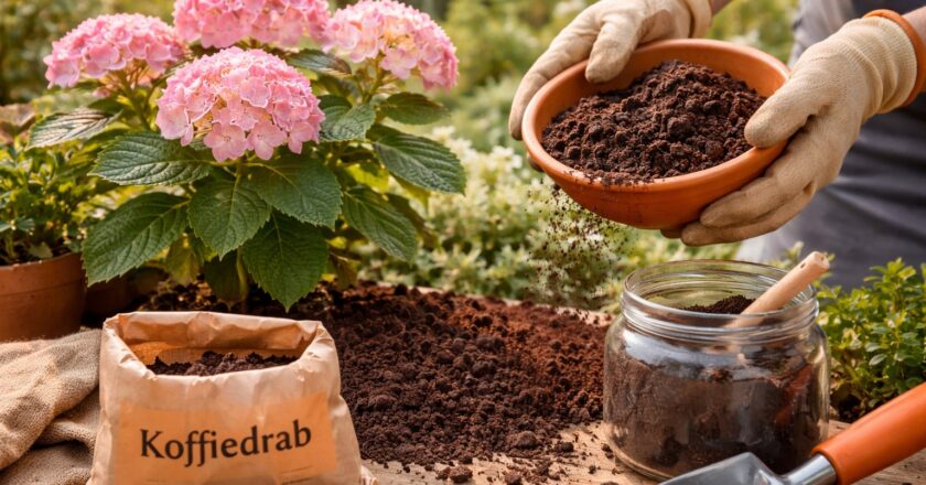 Hoe koffiedrab je planten sterker en groener kan maken