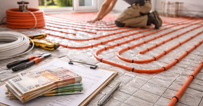Wat het kost om vloerverwarming aan te leggen en waarom het je huis zo comfortabel maakt