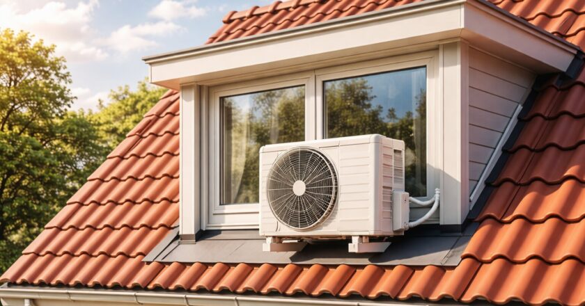 Een airco bij een dakkapel: zo houd je de zolderkamer koel en comfortabel  Een dakkapel verandert ee
