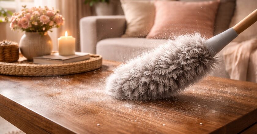 Waarom er soms veel stof in huis ligt en hoe je weer rust in je interieur brengt